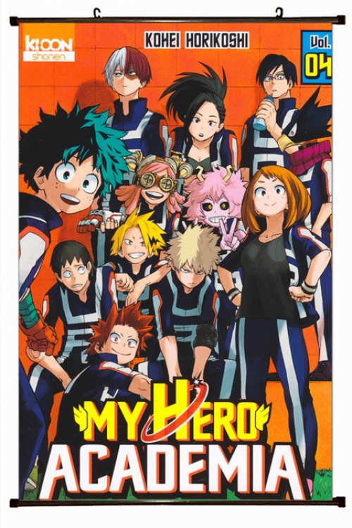 My Hero Academia Plastic pole cloth painting Wall Scroll 60X90CM preorder 3 days W9-135 NO FILLING