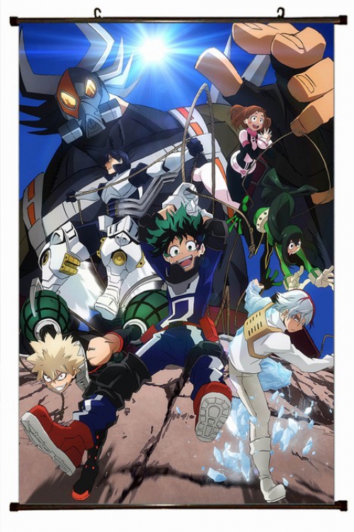 My Hero Academia Plastic pole cloth painting Wall Scroll 60X90CM preorder 3 days W9-141 NO FILLING