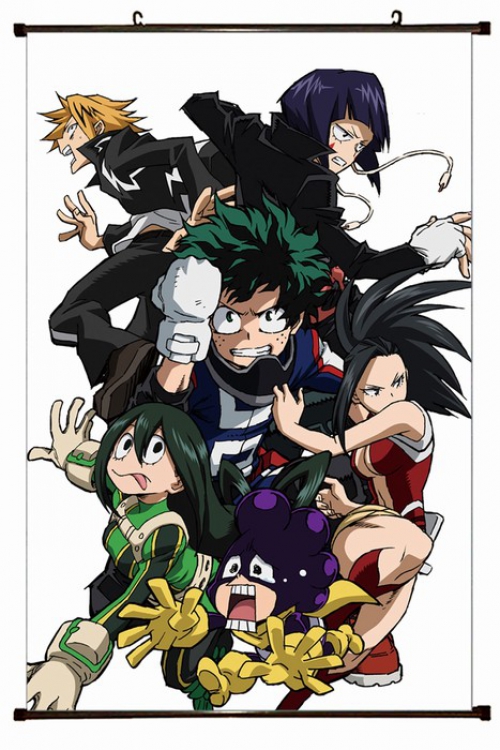 My Hero Academia Plastic pole cloth painting Wall Scroll 60X90CM preorder 3 days W9-150 NO FILLING