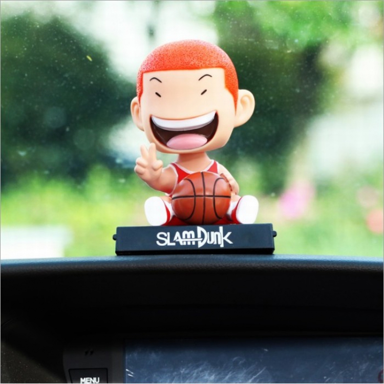 Slam dunk Shake head Boxed Figure Decoration 12CM 0.15KG Mobile phone holder Style B