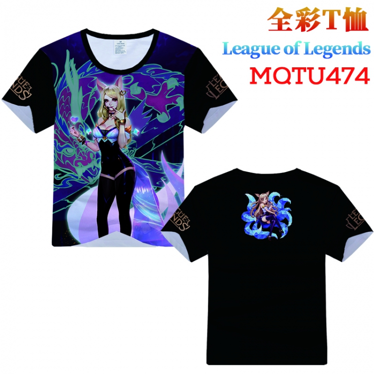 League of Legends Full Color Printing Short sleeve T-shirt S M L XL XXL XXXL MQTU474