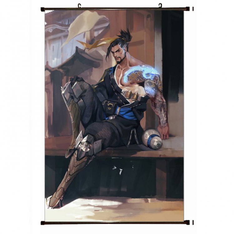 Overwatch Plastic pole cloth painting Wall Scroll 60X90CM preorder 3 days S14-105 NO FILLING