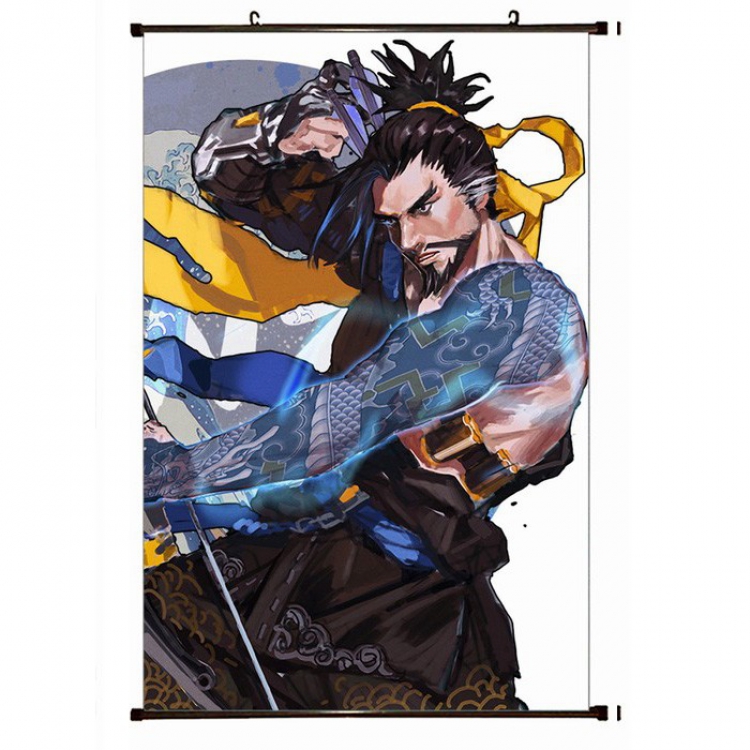 Overwatch Plastic pole cloth painting Wall Scroll 60X90CM preorder 3 days S14-107 NO FILLING