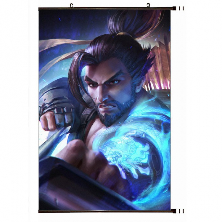 Overwatch Plastic pole cloth painting Wall Scroll 60X90CM preorder 3 days S14-111 NO FILLING