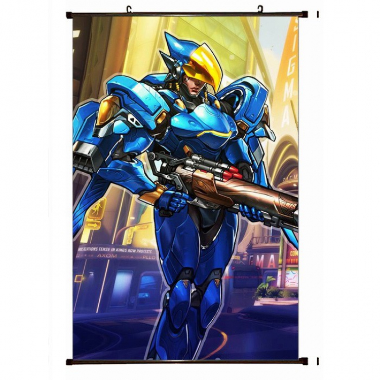Overwatch Plastic pole cloth painting Wall Scroll 60X90CM preorder 3 days S14-154 NO FILLING