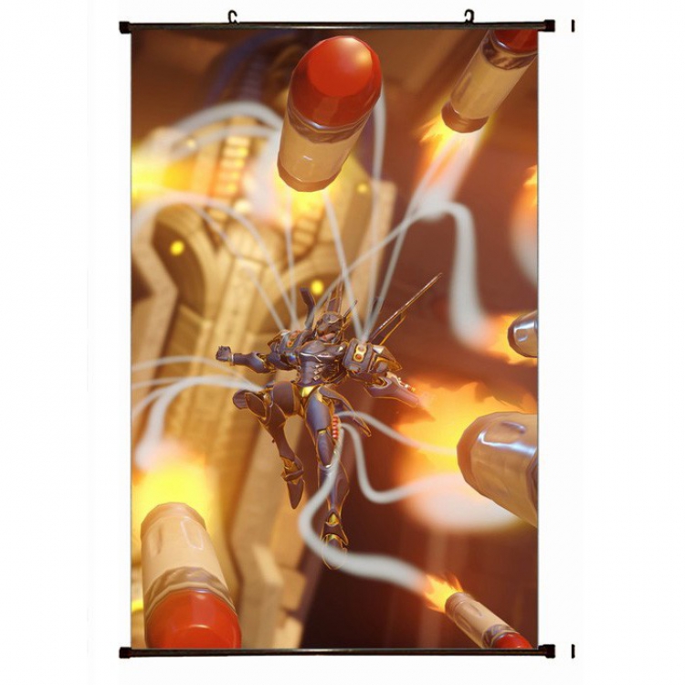Overwatch Plastic pole cloth painting Wall Scroll 60X90CM preorder 3 days S14-160 NO FILLING