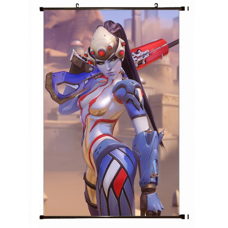 Overwatch Plastic pole cloth painting Wall Scroll 60X90CM preorder 3 days S14-182 NO FILLING