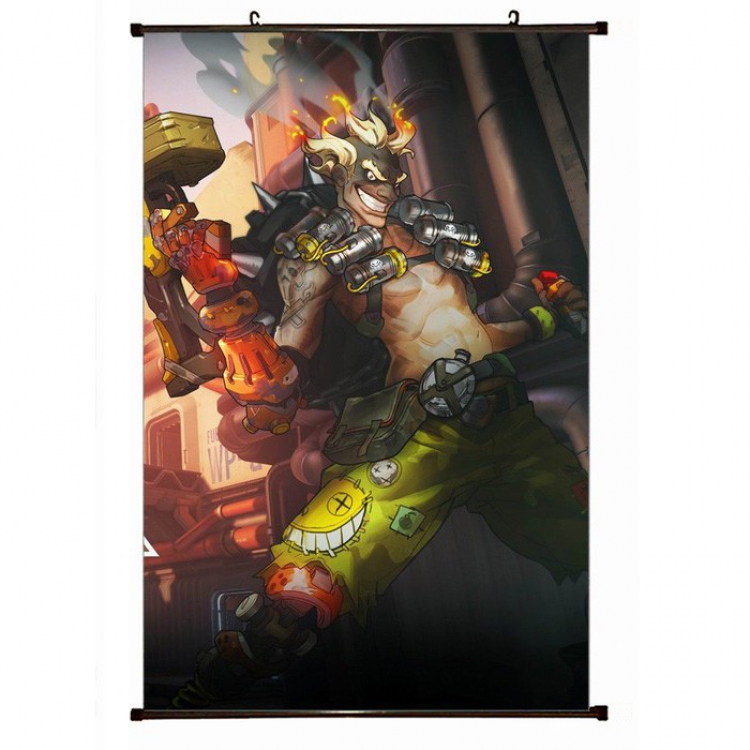 Overwatch Plastic pole cloth painting Wall Scroll 60X90CM preorder 3 days S14-208 NO FILLING
