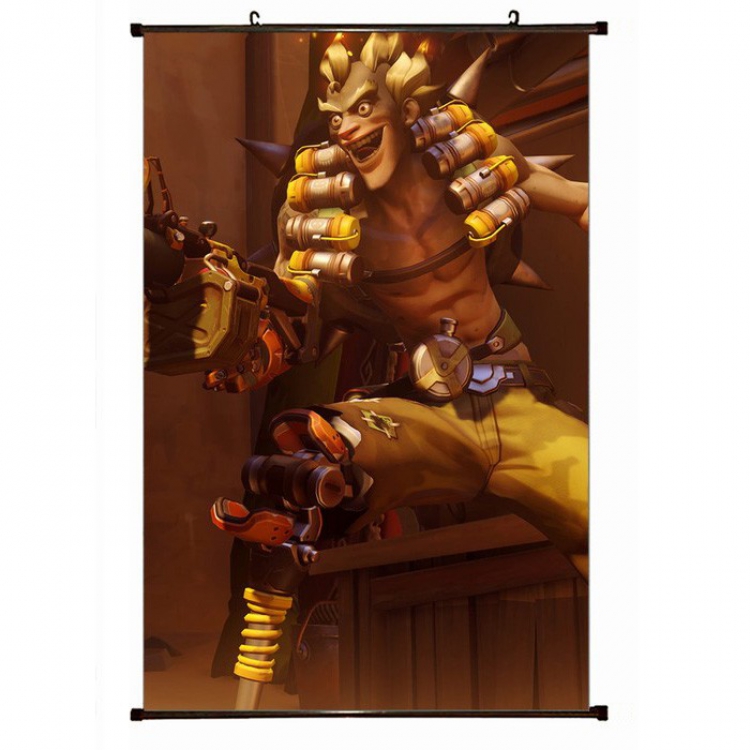 Overwatch Plastic pole cloth painting Wall Scroll 60X90CM preorder 3 days S14-201 NO FILLING