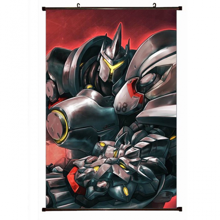 Overwatch Plastic pole cloth painting Wall Scroll 60X90CM preorder 3 days S14-215 NO FILLING