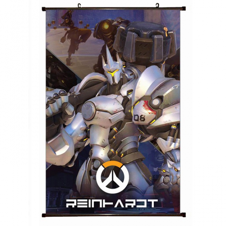 Overwatch Plastic pole cloth painting Wall Scroll 60X90CM preorder 3 days S14-220 NO FILLING