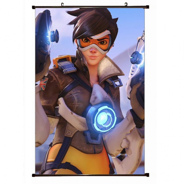 Overwatch Plastic pole cloth painting Wall Scroll 60X90CM preorder 3 days S14-224 NO FILLING