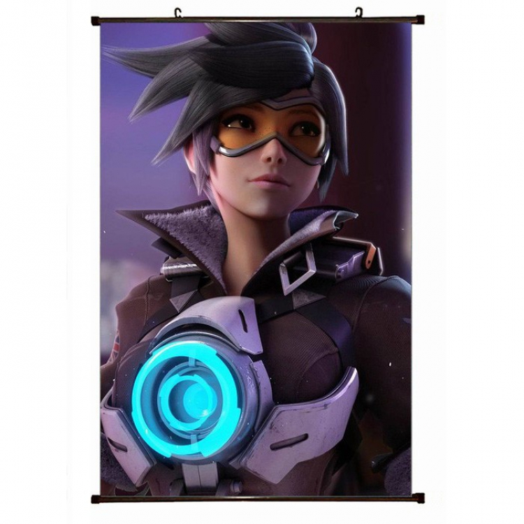 Overwatch Plastic pole cloth painting Wall Scroll 60X90CM preorder 3 days S14-238 NO FILLING