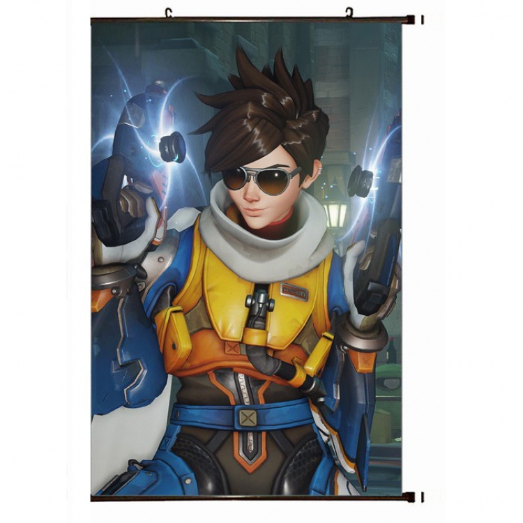 Overwatch Plastic pole cloth painting Wall Scroll 60X90CM preorder 3 days S14-237 NO FILLING