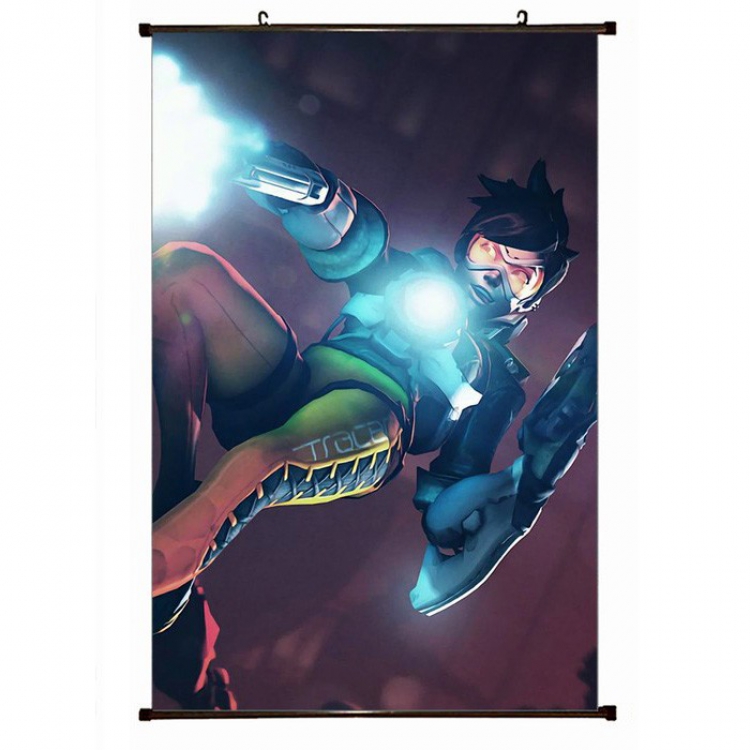 Overwatch Plastic pole cloth painting Wall Scroll 60X90CM preorder 3 days S14-253 NO FILLING
