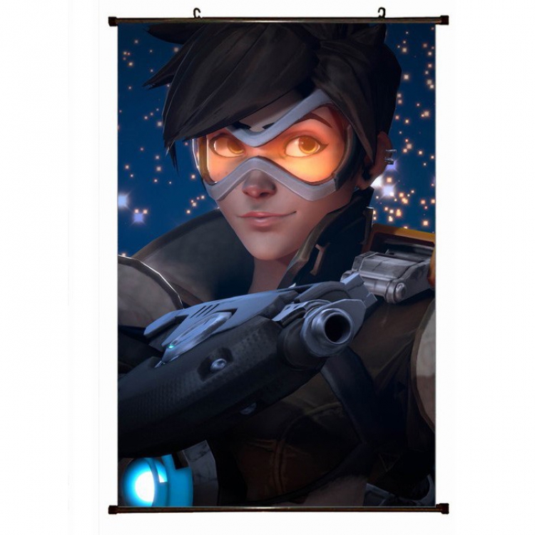 Overwatch Plastic pole cloth painting Wall Scroll 60X90CM preorder 3 days S14-255 NO FILLING