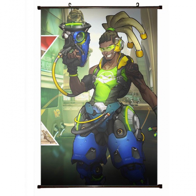 Overwatch Plastic pole cloth painting Wall Scroll 60X90CM preorder 3 days S14-276 NO FILLING