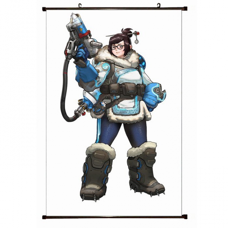 Overwatch Plastic pole cloth painting Wall Scroll 60X90CM preorder 3 days S14-308 NO FILLING