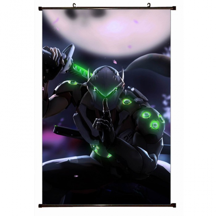 Overwatch Plastic pole cloth painting Wall Scroll 60X90CM preorder 3 days S14-395 NO FILLING