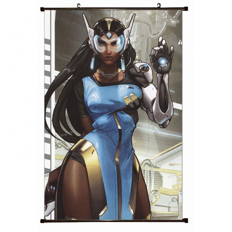 Overwatch Plastic pole cloth painting Wall Scroll 60X90CM preorder 3 days S14-431 NO FILLING