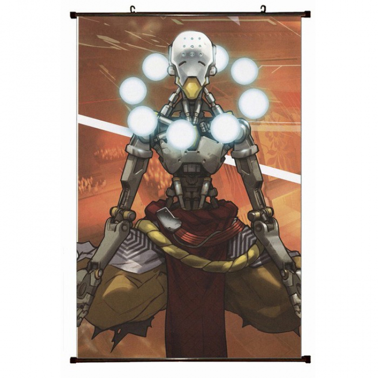 Overwatch Plastic pole cloth painting Wall Scroll 60X90CM preorder 3 days S14-434 NO FILLING