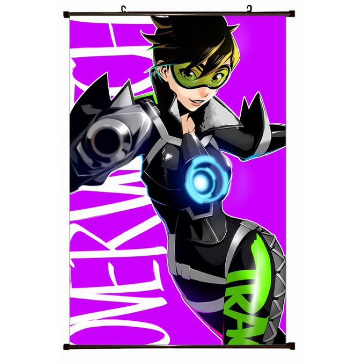 Overwatch Plastic pole cloth painting Wall Scroll 60X90CM preorder 3 days S14-468 NO FILLING