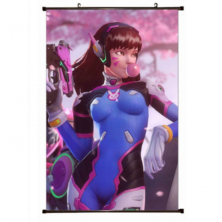 Overwatch Plastic pole cloth painting Wall Scroll 60X90CM preorder 3 days S14-58 NO FILLING