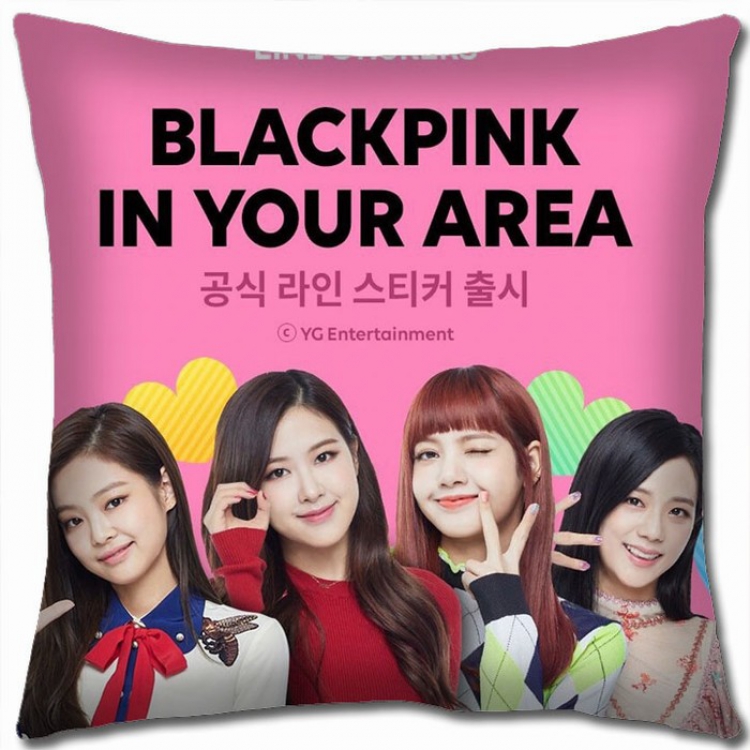 BLACKPINK Double-sided full color Pillow Cushion 45X45CM BP-26 NO FILLING