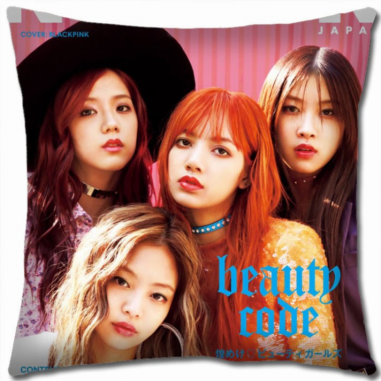 BLACKPINK Double-sided full color Pillow Cushion 45X45CM BP-5 NO FILLING