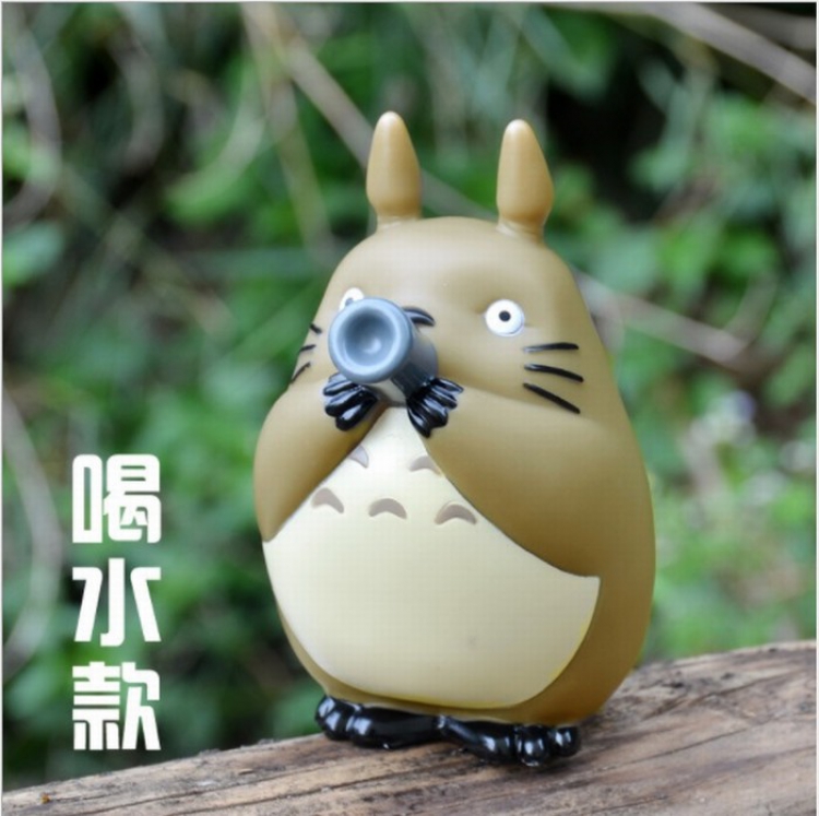 TOTORO Drink water Boxed Figure Decoration 12CM a box of 72