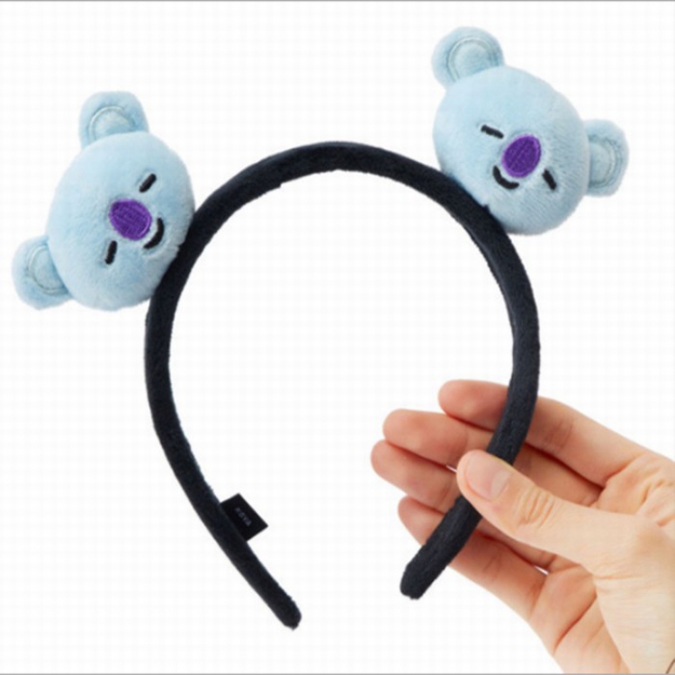 BTS BT21 Doll super cute plush headband hair accessory price for 5 pcs preorder 3 days Style B