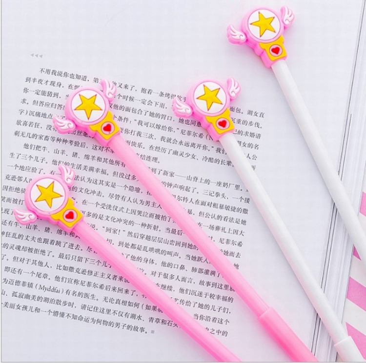 sailormoon Cute cartoon creative black gel pen 0.38MM price for 50 pcs Mixed batch