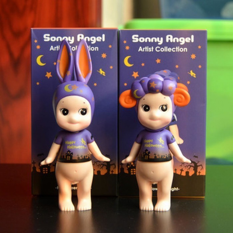 Sonny Angel BB doll Halloween series a set of 2 models Blind box independent packaging Figure Decoration 7-9CM