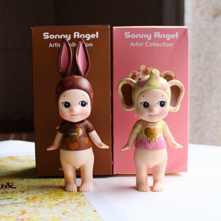 Sonny Angel BB doll Chocolate series a set of 2 models Blind box independent packaging Figure Decoration 7-9CM