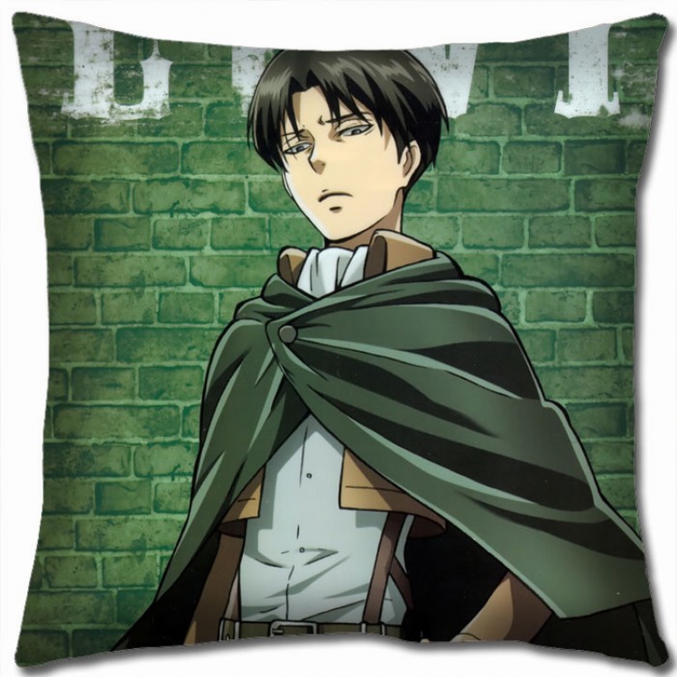 Shingeki no Kyojin Double-sided full color Pillow Cushion 45X45CM J12-33 NO FILLING