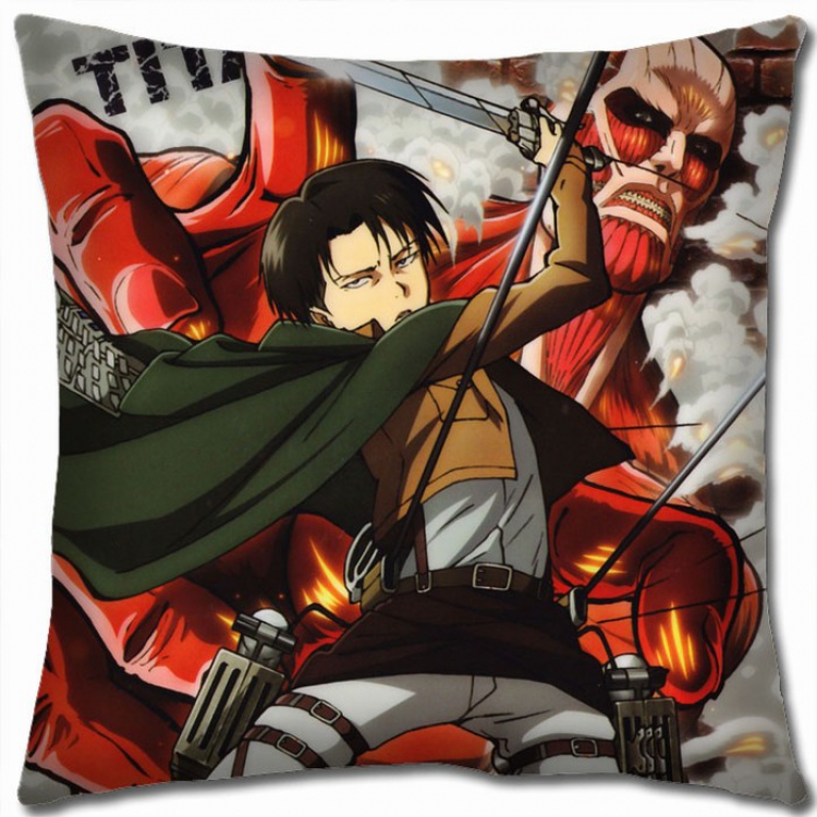 Shingeki no Kyojin Double-sided full color Pillow Cushion 45X45CM J12-45 NO FILLING
