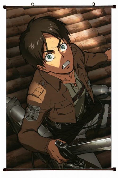 Shingeki no Kyojin Plastic pole cloth painting Wall Scroll 60X90CM preorder 3 days J12-110 NO FILLING