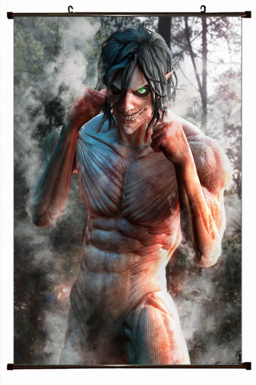 Shingeki no Kyojin Plastic pole cloth painting Wall Scroll 60X90CM preorder 3 days J12-122 NO FILLING