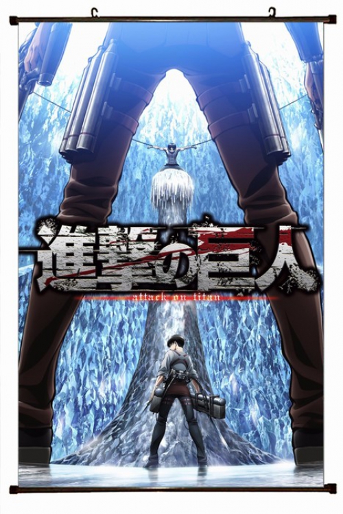 Shingeki no Kyojin Plastic pole cloth painting Wall Scroll 60X90CM preorder 3 days J12-20 NO FILLING