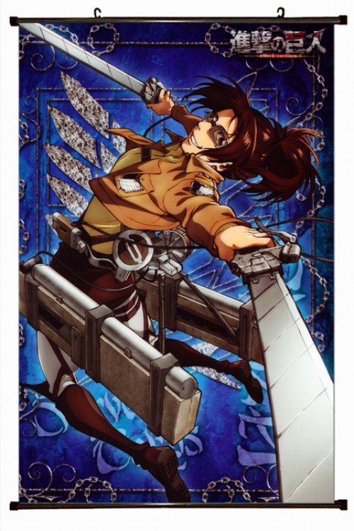 Shingeki no Kyojin Plastic pole cloth painting Wall Scroll 60X90CM preorder 3 days J12-53 NO FILLING