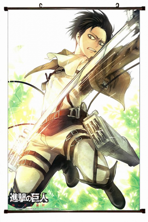 Shingeki no Kyojin Plastic pole cloth painting Wall Scroll 60X90CM preorder 3 days J12-64 NO FILLING