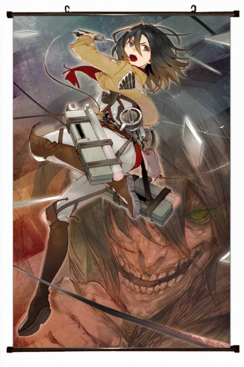 Shingeki no Kyojin Plastic pole cloth painting Wall Scroll 60X90CM preorder 3 days J12-70 NO FILLING