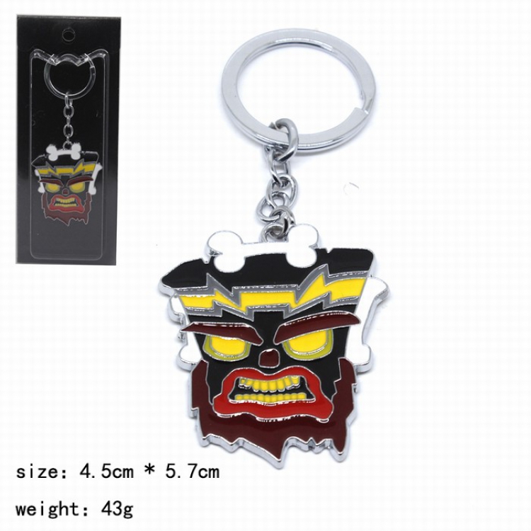 Crash Bandicoot Keychain pendant Style B