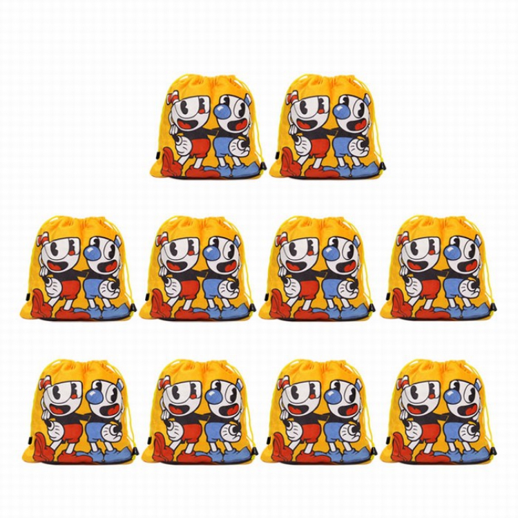 Cuphead Plush pocket 21X20CM 0.05KG price for 10 pcs