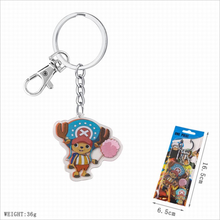 One Piece Key Chain Pendant price for 5 pcs Style B