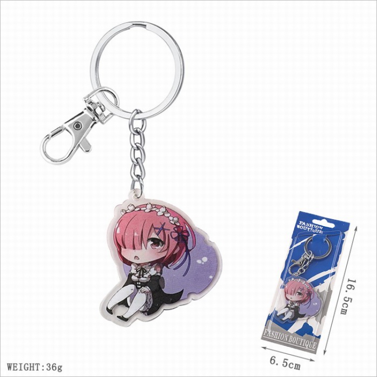 Re:Zero kara Hajimeru Isekai Seikatsu Key Chain Pendant price for 5 pcs Style B