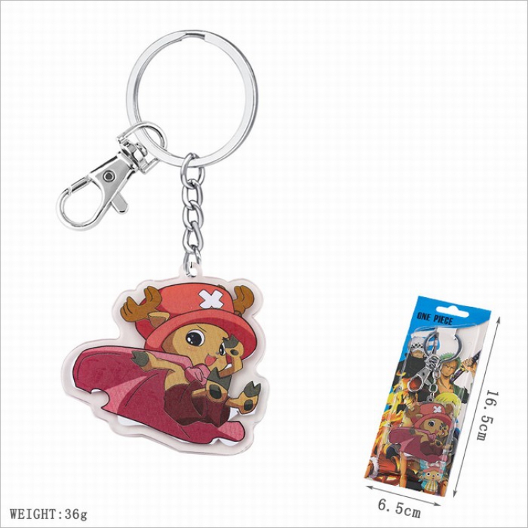 One Piece Key Chain Pendant price for 5 pcs Style B