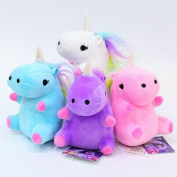 Sitting unicorn Plush pendant ...