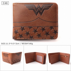 Wonder Woman Brown Folded Embo...