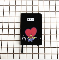 BTS BT21 Notebook notepad diar...